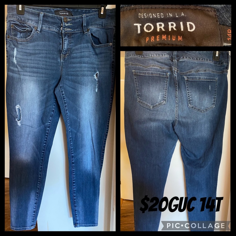 Torrid sz14 jegging GUC